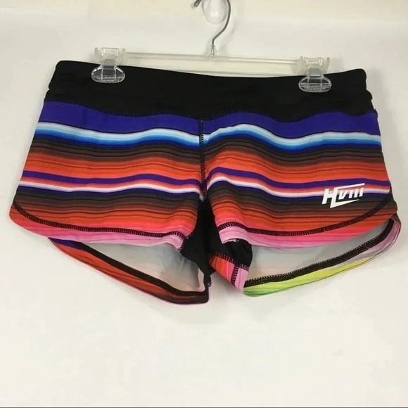 HVIII Brand Goods Striped Contour Shorts - Picture 1 of 7